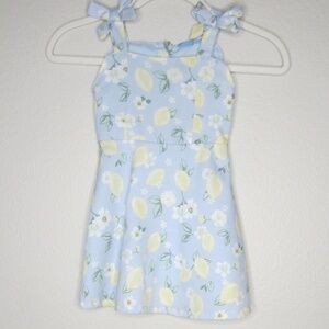 Draper James blue dress with lemons - Size 3T